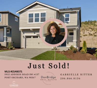 THis property sold by Gabrielle Ritter, Broker Kitsap County